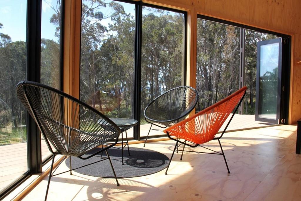 Bay Of Fires Eco Hut Off Grid Experience At Binalong Bay Villa Eksteriør bilde